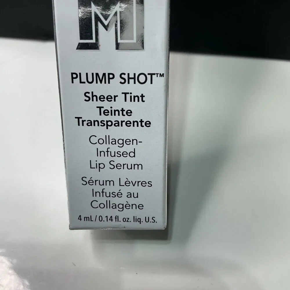 Buxom Plump Shot Sheer Tint Collagen-Infused Lip Serum 4mL Get Naked